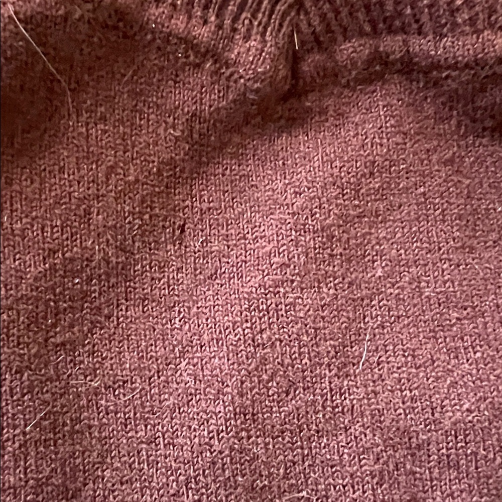 Anna Molinari Scoop Neck Sweater in Rich Mahogany - Picture 6 of 6